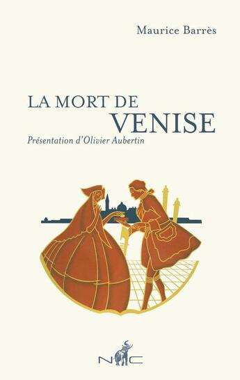 Couverture du livre « La mort de Venise » de Maurice Barrès aux éditions Actes Sud