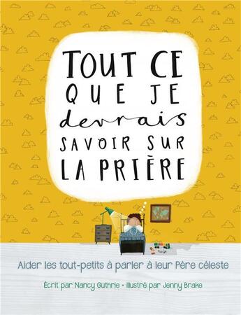 Couverture du livre « Tout ce que je devrais savoir sur la prière » de Nancy Guthrie aux éditions Blf Europe