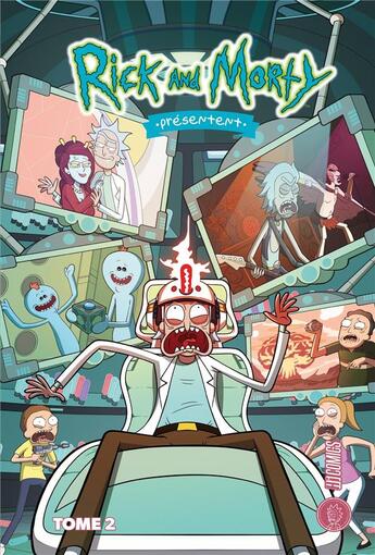 Couverture du livre « Rick and Morty présentent Tome 2 : dans les coulisses du multivers » de Ryan Ferrier et C.J. Cannon et Tini Howard aux éditions Hicomics