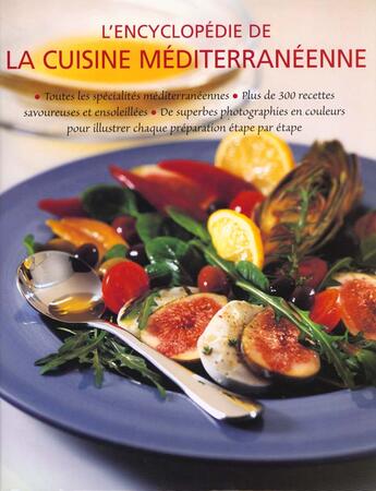 Couverture du livre « Encyclopedie De La Cuisine Mediterranneenne (L') » de Chareyre Christine aux éditions La Martiniere