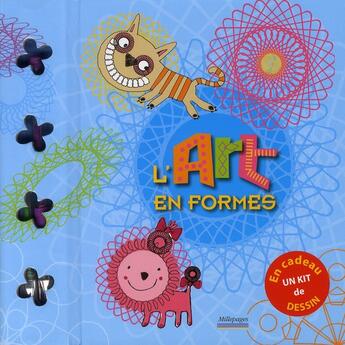 Couverture du livre « L'art en formes » de Dee Costello aux éditions Millepages