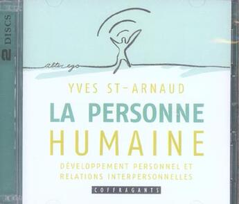 Couverture du livre « La personne humaine » de Yves Saint-Arnaud aux éditions Stanke Alexandre