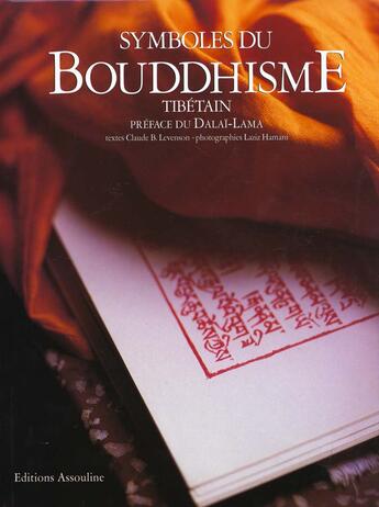 Couverture du livre « Les symboles du boudhisme tibetain » de Claude B. Levenson aux éditions Assouline