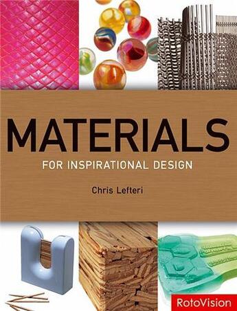 Couverture du livre « Best materials for inspiration » de Chris Lefteri aux éditions Rotovision