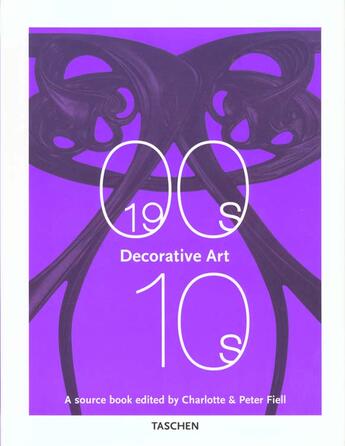 Couverture du livre « Decorative art 1900-1910-trilingue » de  aux éditions Taschen