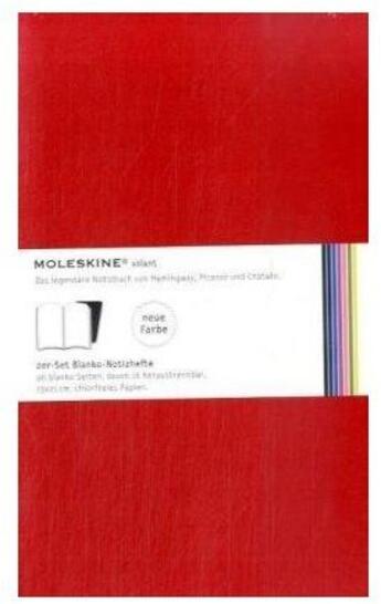 Couverture du livre « Carnet d'adresses volant grand format couverture souple rouge » de Moleskine aux éditions Moleskine Papet