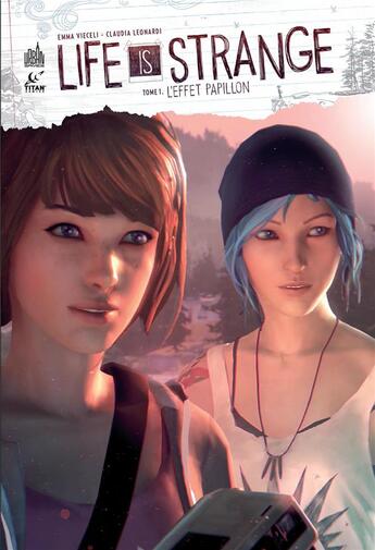 Couverture du livre « Life is strange Tome 1 : l'effet papillon » de Emma Vieceli et Claudia Leonardi aux éditions Urban Comics