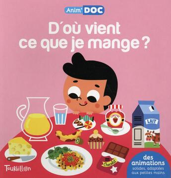 Couverture du livre « D'où vient ce que je mange » de Sandra Laboucarie aux éditions Tourbillon