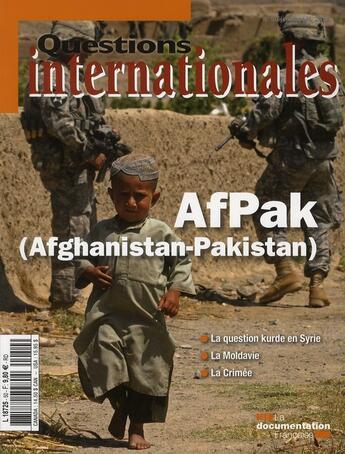 Couverture du livre « Revue questions internationales n.50 ; AfPak ; Afghanistan-Pakistan » de Revue Questions Internationales aux éditions Documentation Francaise