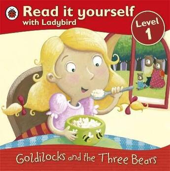 Couverture du livre « Read it yourself ; level 1 ; Goldilocks and the three bears » de Ladybird aux éditions Penguin Uk