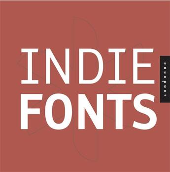 Couverture du livre « Indie fonts 1 + cd rom (paperback) » de P22 aux éditions Rockport