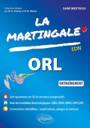 Couverture du livre « ORL : entraînement » de Sami Mestassi aux éditions Ellipses