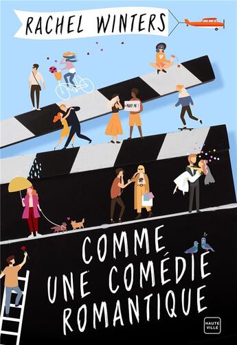 Couverture du livre « Comme une comédie romantique » de Rachel Winters aux éditions Hauteville