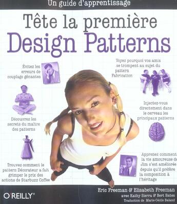 Couverture du livre « Design Patterns ; Tete La Premiere » de Eric Freeman et Elisabeth Freeman aux éditions O Reilly France