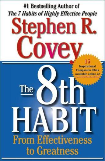 Couverture du livre « The 8th Habit » de Stephen R. Covey aux éditions Simon And Schuster Uk