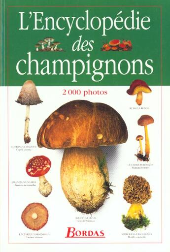 Couverture du livre « L'Encyclopedie Des Champignons » de Thomas Laessoe aux éditions Bordas