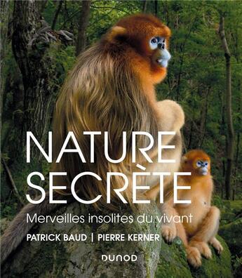 Couverture du livre « Nature secrète ; merveilles insolites du vivant » de Patrick Baud et Pierre Kerner aux éditions Dunod