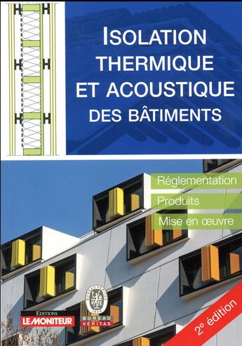 Couverture du livre « Isolation thermique et acoustique des bâtiments (2e édition) » de  aux éditions Le Moniteur