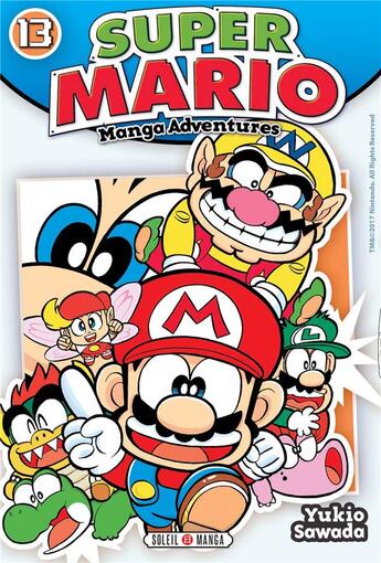 Couverture du livre « Super Mario ; manga adventures Tome 13 » de Yukio Sawada aux éditions Soleil