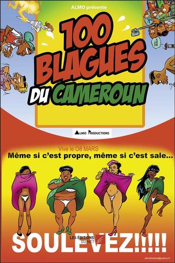 Couverture du livre « 100 blagues du Cameroun » de Almo The Best aux éditions Editions Du Net