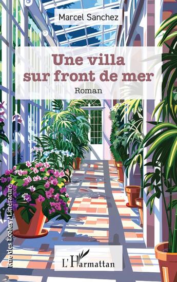 Couverture du livre « Une villa sur front de mer » de Marcel Sanchez aux éditions L'harmattan