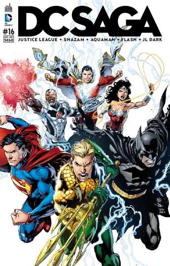 Couverture du livre « DC saga n.16 » de Geoff Johns aux éditions Urban Comics Press