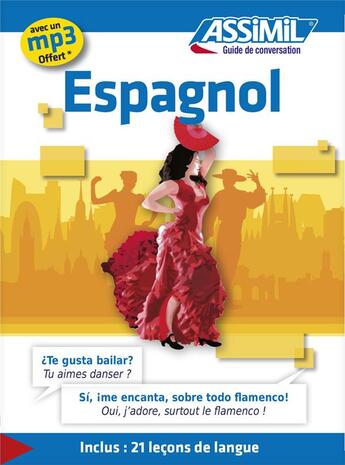 Couverture du livre « Guides de conversation : espagnol » de Juan Cordoba et Belen Ausejo Aldazabal aux éditions Assimil