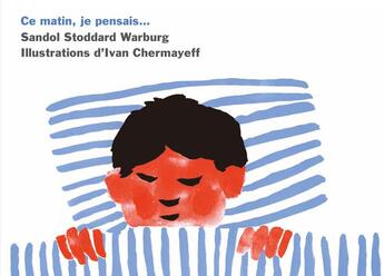 Couverture du livre « Ce matin, je pensais... » de Yvan Chermayeff aux éditions Bnf Editions