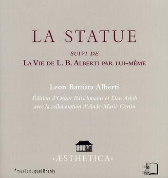 Couverture du livre « La statue ; la vie de L.B. Alberti par lui-même » de  aux éditions Rue D'ulm