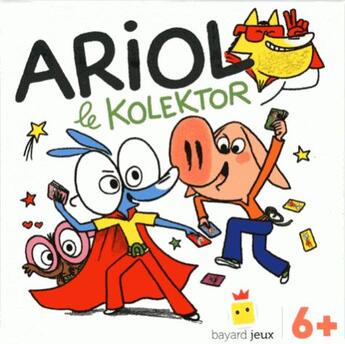 Couverture du livre « Jeu ariol - le kolektor » de Marc Boutavant aux éditions Bayard Jeux