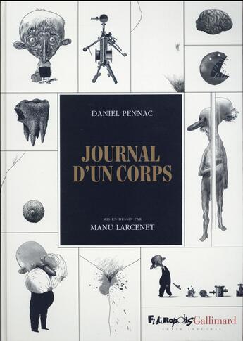 Couverture du livre « Journal d'un corps » de Manu Larcenet et Daniel Pennac aux éditions Futuropolis