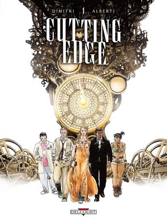 Couverture du livre « Cutting Edge Tome 1 » de Francesco Dimitri et Mario Alberti aux éditions Delcourt