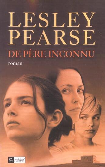 Couverture du livre « De Pere Inconnu » de Lesley Pearse aux éditions Archipel