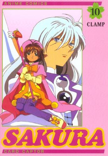 Couverture du livre « Card captor Sakura - anime comics T.10 » de Clamp aux éditions Pika