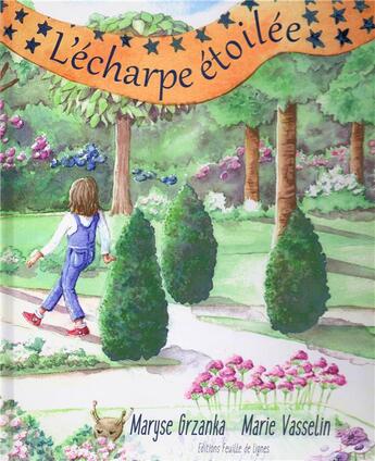 Couverture du livre « L'écharpe étoilée » de Maryse Grzanka aux éditions Feuille De Lignes