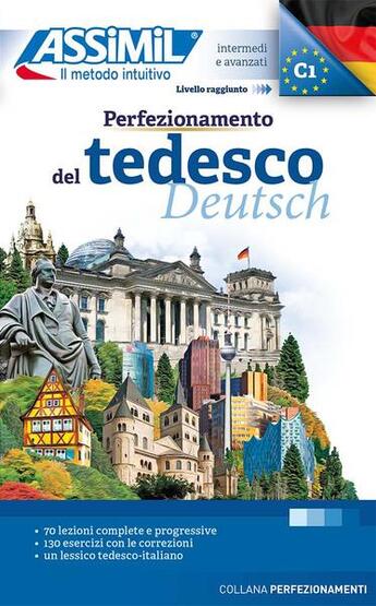 Couverture du livre « Volume perfezionamento tedesco » de  aux éditions Assimil