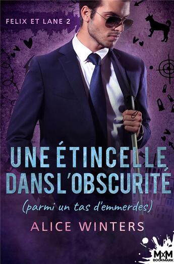 Couverture du livre « Felix et Lane Tome 2 : une étincelle dans l'obscurité (parmi un tas d'emmerdes) » de Alice Winters aux éditions Mxm Bookmark