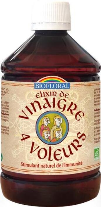 Couverture du livre « Vinaigre des 4 voleurs - bio » de  aux éditions Dg-exodif