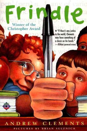 Couverture du livre « Frindle » de Andrew Clements aux éditions Atheneum Books For Young Readers