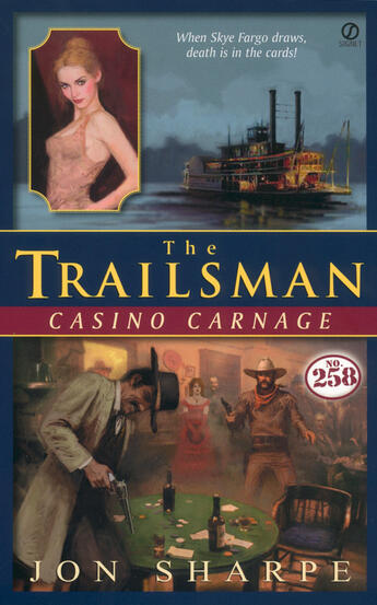 Couverture du livre « Trailsman #258: Casino Carnage » de Sharpe Jon aux éditions Penguin Group Us