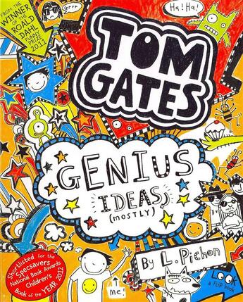 Couverture du livre « GENIUS IDEAS - TOME GATES V.4 » de Liz Pichon aux éditions Scholastic