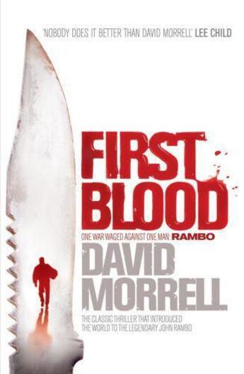 Couverture du livre « FIRST BLOOD » de David Morrell aux éditions Headline