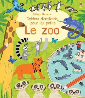 Couverture du livre « Le zoo » de Rebecca Gilpin aux éditions Usborne