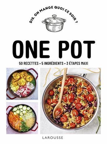 Couverture du livre « One pot » de  aux éditions Larousse