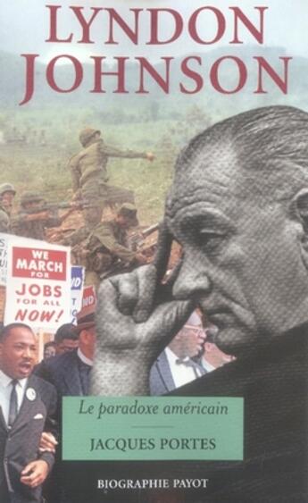 Couverture du livre « Lyndon B. Johnson » de Jacques Portes aux éditions Payot