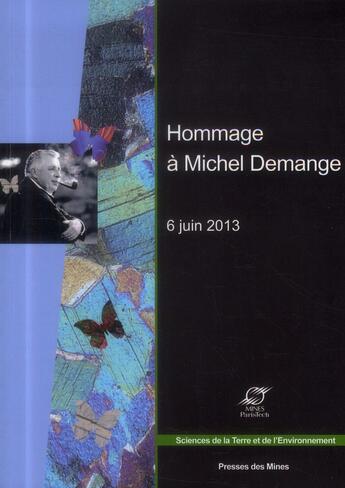 Couverture du livre « Hommage à Michel Demange ; 6 juin 2013 » de  aux éditions Presses De L'ecole Des Mines