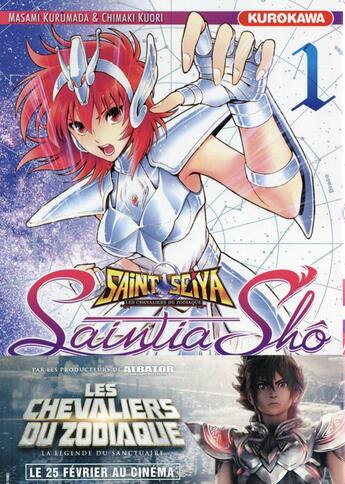 Couverture du livre « Saint Seiya : les chevaliers du Zodiaque - Saintia Shô Tome 1 » de Masami Kurumada et Chimaki Kuori aux éditions Kurokawa