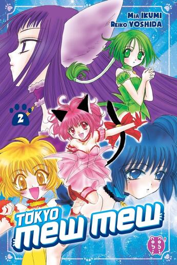 Couverture du livre « Tokyo mew mew Tome 2 » de Mia Ikumi et Reiko Yoshida aux éditions Nobi Nobi