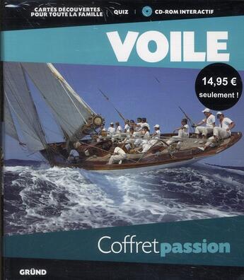 Couverture du livre « Voile ; coffret passion » de  aux éditions Grund