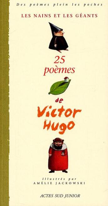 Couverture du livre « Les nains et les géants » de Victor Hugo et Thierry Lefevre et Amelie Jackowski aux éditions Actes Sud